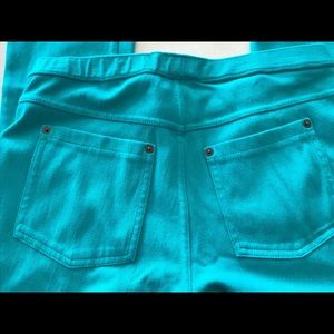 June & Daisy Denim Cropped Leggings